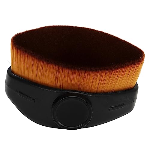 Nagelstof borstel Draagbare make-up borstel Multifunctioneel Nagel Dust Powder Cleaning Brush voor Manicure Makeup (zwart) 5