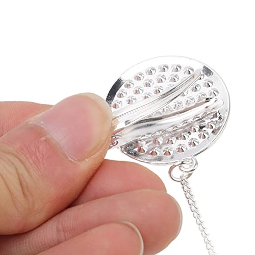 Bling Pacifier, Bling Baby Pacifier Rhinestone Crown Ultra Soft Silicone Safe Baby Pacifier M Maat:, Blauw 3