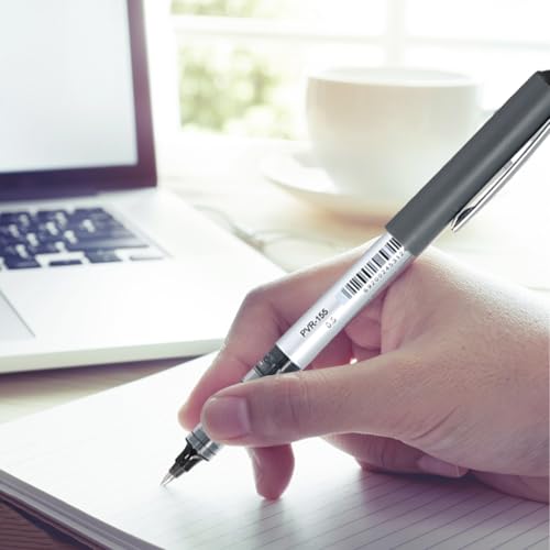 16 stuks Rollerball Pennen Zwarte inkt, 0,5mm Quick Dry Ballpoint Pennen, Liquid Ink Rollerball Pen voor Notebook Bullet Journal Sketch, Black Gel Pennen Schrijven Pennen voor School Office Home 4