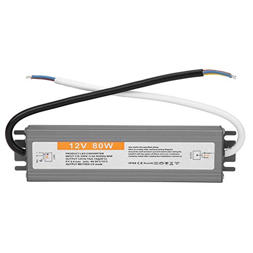 80W LED-driver Ultra-dunne Low DC Ripple Wired Power Supply Transformer LED-bord voor LED-licht LED-indicator LED-weergave(DC12V)