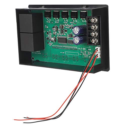 60A 10-55V DC Brush Motor Speed Controller LCD Toon Traag uitvoeren/Stop Timer Omkeerbaar Controlebord 4