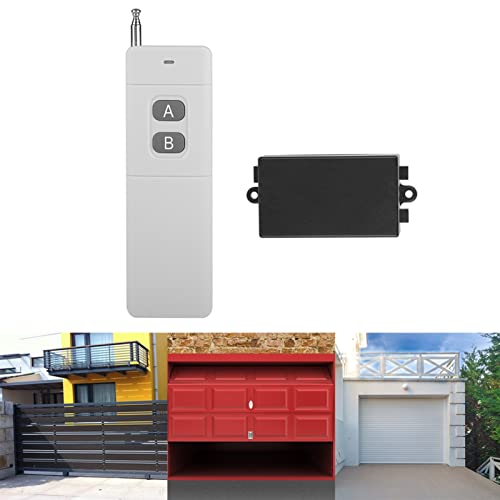 3km lang bereik, DC 12V, 2 kanalen, RF afstandsbediening, schakelsysteem, zender, ontvanger, draadloze bediening, eenvoudige installatie, verlichtingscontrole, televisie 5