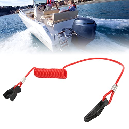 Boot Motor noodstopschakelaar, boot buitenboordschakelaar 176288 Boot Kill Switch Vervanging voor BRP Johnson Outboard Motors 3