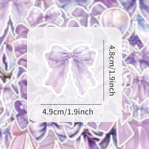 De Butterfly Stickers voor tieners en volwassenen, 50 stuks, Bow Vinyl Sticker Set, Auto, Motorfiets, Fiets, Skateboard, Snowboard, Bagage, Laptop, Koffer, Helm, Motorfiets, Computer 4