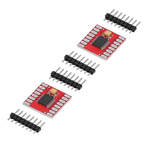 2Pcs TB6612FNG Dual DC Stepper Motor Driver Module, Dual Driver Controller Board H Bridge voor DC Stap TB6612FNG