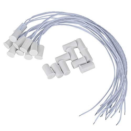Deurcontact Sensor Reedkontakt Inbouw 10Pcs bekabelde deur venstersensor magnetische sensoren voor thuisalarmsysteem