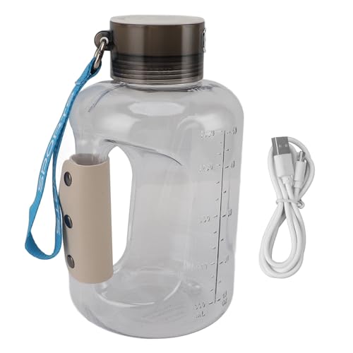 Waterstof waterfles, 1,5L Ionizer fles voor familie en fitness, reis naar huis, hoge capaciteit, SPE PEM Technologie, Beige