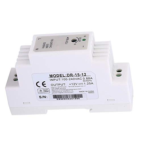 DR-15-12 AC/DC 12V 1,25A 15W Single output DIN-Rail voeding industriële voeding PWM controle (DR-15-12) 4