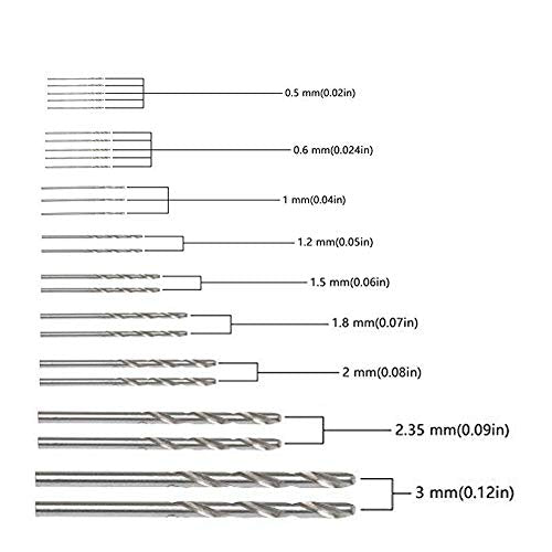 Minihand Boor Bitset met handboor Mini Boor en 25 stuks Twist Boor Bit voor ambachten en houtbewerking 4