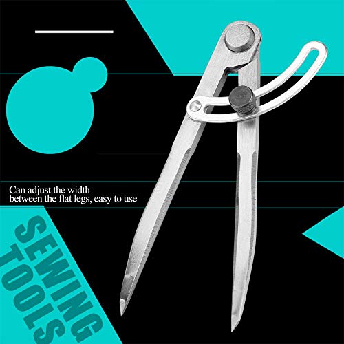 150mm Wing Leather Comp Leathercraft Divider Rotating Tool voor Naaien 4