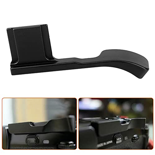 Camera Thumb Grip X-E3 Aluminium Legering Handvat Thumb Up Schoen Handleiding Camera Grip voor Fuji X-E3 X-E2s (zwart), Zwart