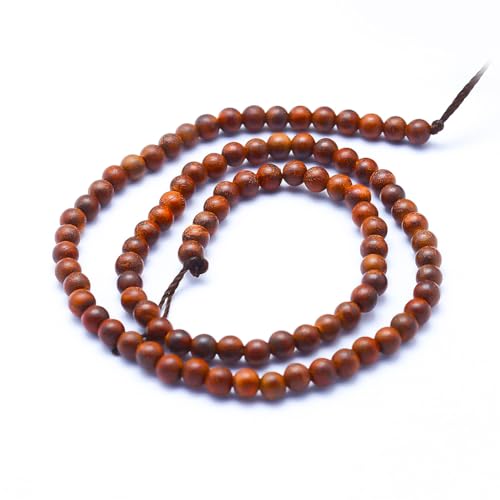 50st 8mm Natural Rosewood hout kralen Stranden Ronde houten ambacht kralen voor DIY sieraden armband ketting maken