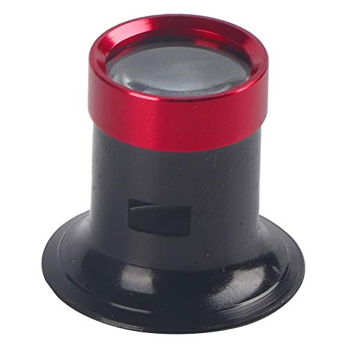 Kit, horloge reparatie sets, lens voor horloge reparatie, magnetisch glas voor horloge reparatie aluminiumlegering 10X Eye Loupe reparatie horloge tool vergrootglas Loupe