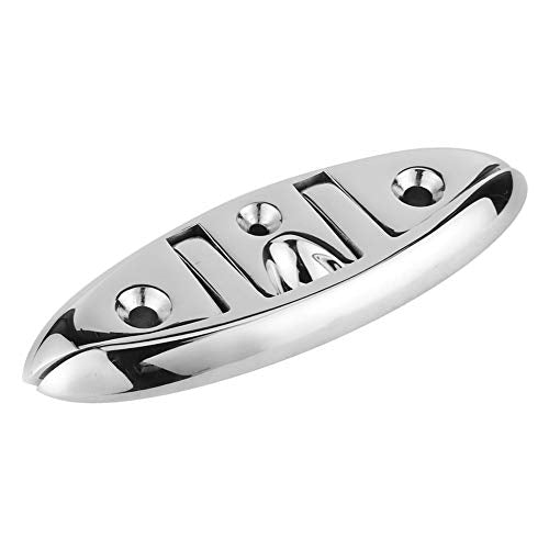 Klampe zum Hochziehen, 5 Zoll klappbare Klampe für Boote Dock-Deck-Hardware aus Edelstahl 316 Marine Bootszubehör für Dock-Klampe Flip-Up-Dock-Klampe Pull-Up-Klampe Boot Lampe Dock Marine Klam 3