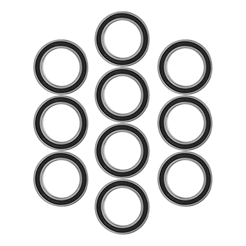 Verpakking van 10, 6805-2RS Deep Groove kogellagers, met rubber verzegeld, 25 Mm ID 37 Mm OD, High Speed en gladde bediening