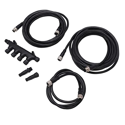 NMEA Network Starter Kit N2K T -Connector, Marine NMEA 2000 Starter Kit Cable Connector Combinatie Combinatie ABS Rustproof Universeel 5