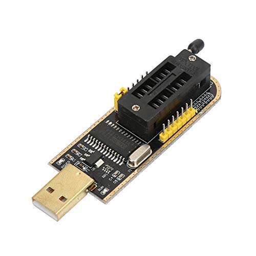 CH341A USB Programmeur + SOP8 Test Clip + 1.8V Adapter + SOP8 to DIP8 Converter Module voor Chip van 24 en 25 Series FLASH 4