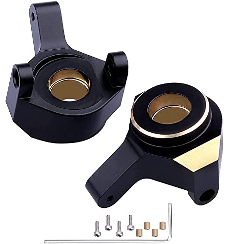 2st messing fusee messing binnenste gantry drive behuizing fusee gewichten fusee contragewicht voor AXIAL SCX24 AXI90081 1/24 RC crawler auto