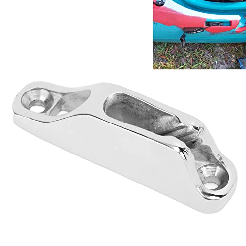 Touw Cleat, Ship Yacht Onderdelen Boot Touw Clam Kleed 18x80mm Hardware Marine Graad 316 Roestvrij stalen boot Kleet voor Ship Kayak Accessoires