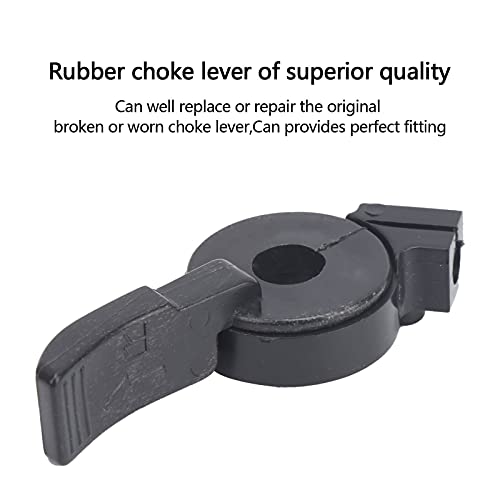 Motorfiets handvat Choke Lever, Handlebar Throttle, Choke Lever Vervanging voor Pit Trail Dirt Quad ATV 110cc 125cc 150cc 250cc, Rubber