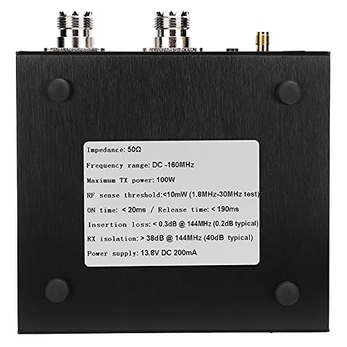 Aluminium 100W DC -160MHz Antenna Divider SDR TR Transceiver Switch, Radio Amplifier Isolator voor CB MFJ TX/RX, analoge apparaten 4