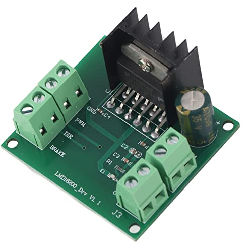 DC Motor Drive Module, DC Motor Drive Module LMD18200T PWM Snelheidscontrole Motor bestuurbord 4.5-5,5V, Motor Drive System