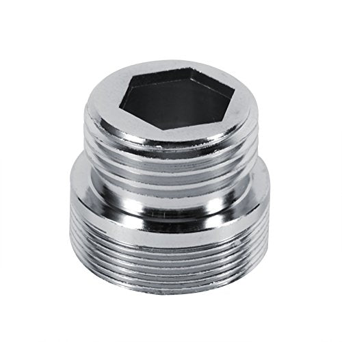 M22 Male 1pc 22mm 24mm G1 2 Keuken Aluminium Waterzuiveraar Faucet Aerator Adapter Accessoires (24mm tot 15mm)