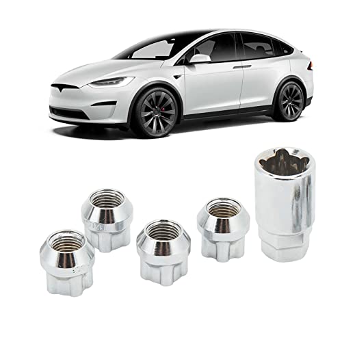 Wheel Lock Wheel Nuts, Roestvrij stalen Cone Seat Wheel Lock Wiel Lock Wheel Nuts Bolts Kit Vervanging voor 3 Y S X 3