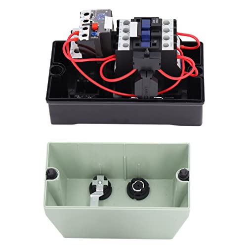 LE1D18M7 Magnetische Elektrische Motor Startschakelaar, Motorbescherming met rubberen ringen 3-fase Motor Starter 12‐18A 4