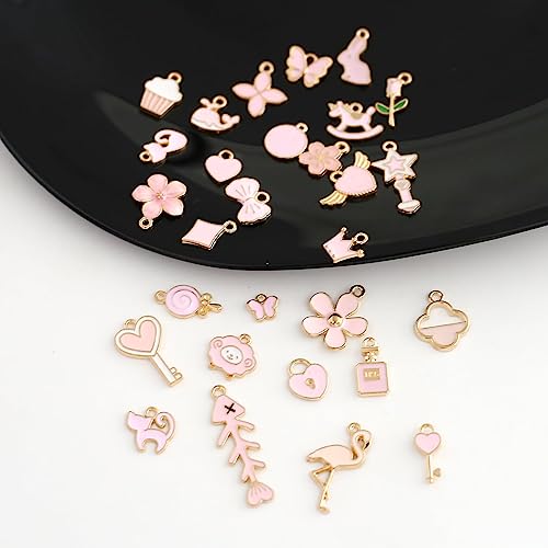 Enamel Charms Hanger Charms Hanger Jewelry, DIY Crafts Charms hanger ketting armband maken accessoires 5