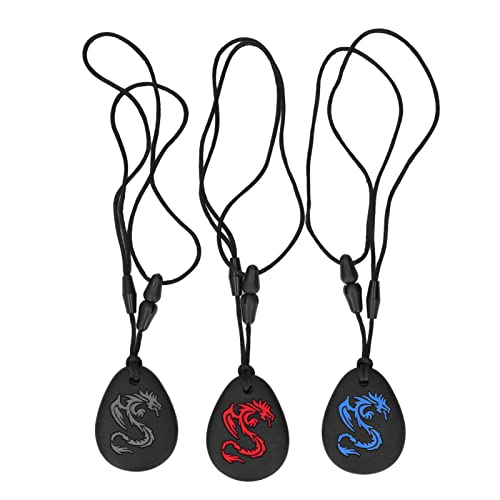 3 Piece Sensory Chew Chain Siliconen Kauwspeelgoed voor kinderen en volwassenen verminderen donut kauwen