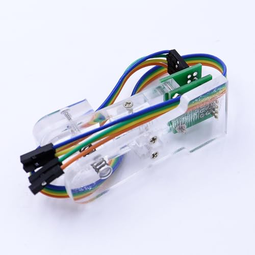 4 Pin Programmeur I2C Module Testhulpmiddel PCB Clamp 4P Gold Plated Pogo Pins