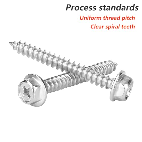 20st zelftappende schroeven met flens, M3x16mm 5