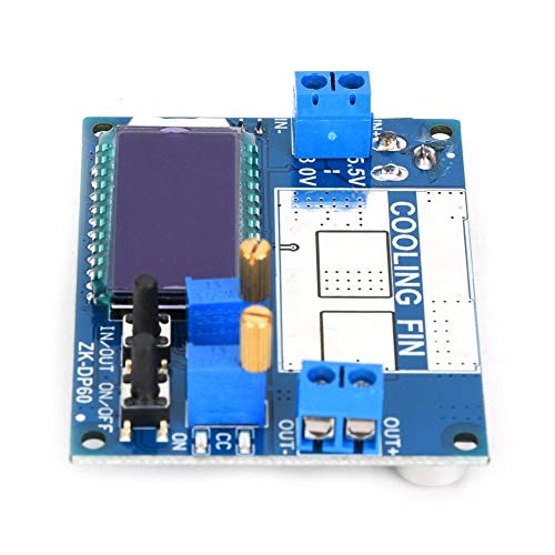 DC-DC Boost Buck Converter met ventilator montage accessoires DC 5.5-30V tot 0.5-30V Verstelbare Lift Module Step-Up Converter Module LCD Scherm