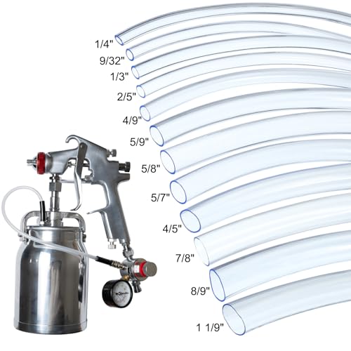 PVC slang 7/8 Inch ID x 8/9 Inch OD (22mm x 24mm) 5ft/1.5 Meters, Flexibele transparante Vinylbuis, waterslang voor omgekeerde Osmose Systemen Waterfilters, Helder 4