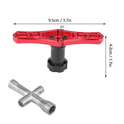 17mm Wheel Nut Socket Wrench Tool M2, M2.5, M3, M4 Hex sleutel voor RC auto/vliegtuig, Zoals getoond in de foto 4