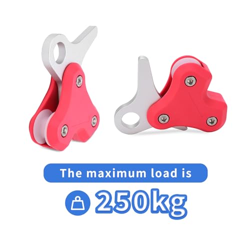 Aluminium Pulley Duiken Buoy Onderwater touw Metaal Pulley touw Reel Duiken Accessoires Onderwater Gereedschap (Roze) 4