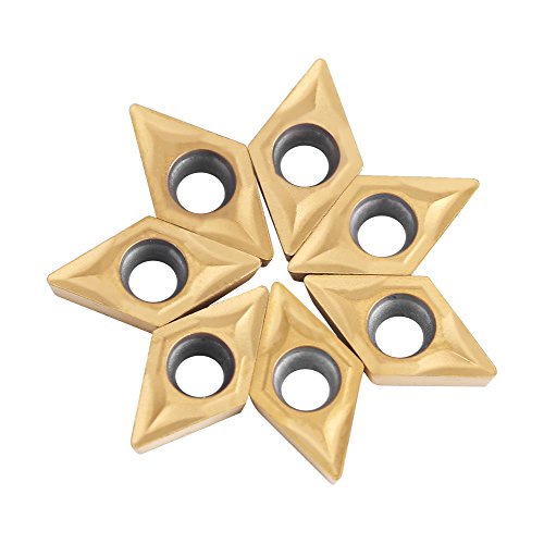 10 st Metaal oppervlak CNC Carbide Tips Invoegen Blade Cutter Draaibank Draaigereedschappen met Doos gebruikt voor staal, roestvrij staal afwerking