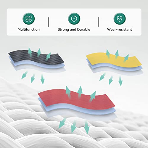 2PCS Kleine draagbare gereedschapszak gereedschap Can-Vas opslagzak Multifunctioneel Clip-on Zipper Tool Bag Multifunctionele opslag Organisator Zipper Bag(Rood) 5