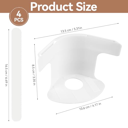 4 st Onzichtbare Lad Bed Cover Fixer, Sheet Holder met vergrendeling Strips, Sheet Holders voor beddengoed, Inbouwvel Clips met Lock Strips, Bed Sheet Grippers, Non-slip Locking Sheet Clamps