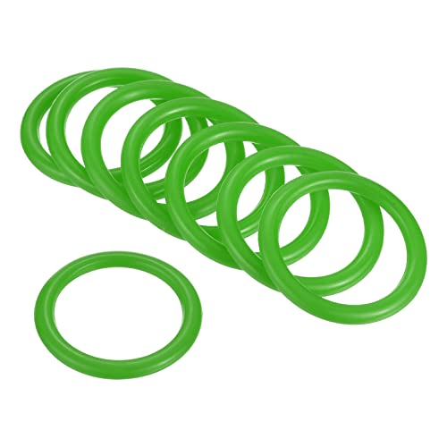 24st Carnaval Ring Gooi 4cm Plastic Bands voor Outdoor Party Favor Groen
