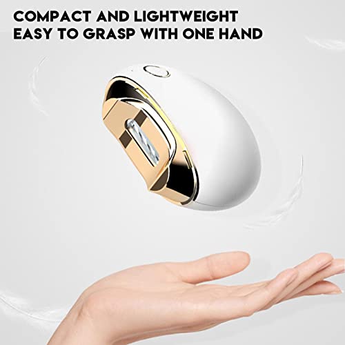 Elektrische Nail Clipper, Automatische Nail Polisher, Elektrische Nail Trimmer, Manicure Tool, Cordless Curved Design, Enkele Key Operation Portable Nail File Trimmer voor tenen en (Wit) 3