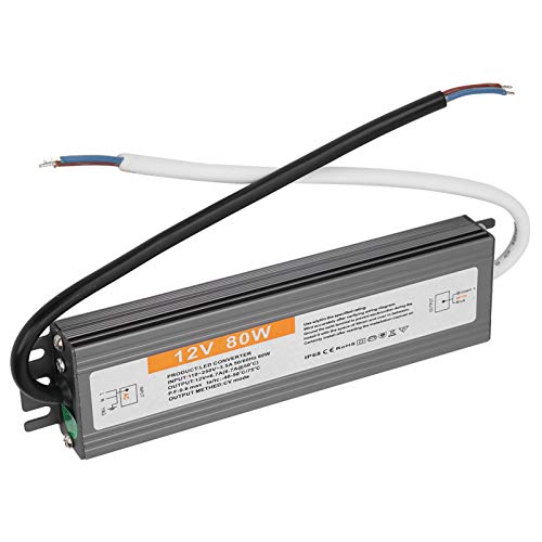 80W LED-driver Ultra-dunne Low DC Ripple Wired Power Supply Transformer LED-bord voor LED-licht LED-indicator LED-weergave(DC12V) 4