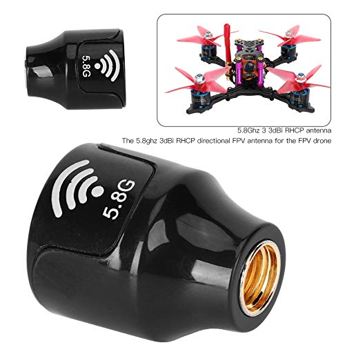 Lollipop Antenna Foxeer Radios & Parts 5.8Ghz 3Dbi Rhcp High Gain Antenna voor Fpv Racing Drone RC Onderdelen Accessoire (zwart)