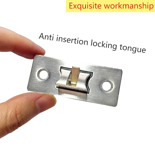 42 mm buisslot, hoogwaardig mortisslot, deurslot voor gebruik met verende deurgrepen 4