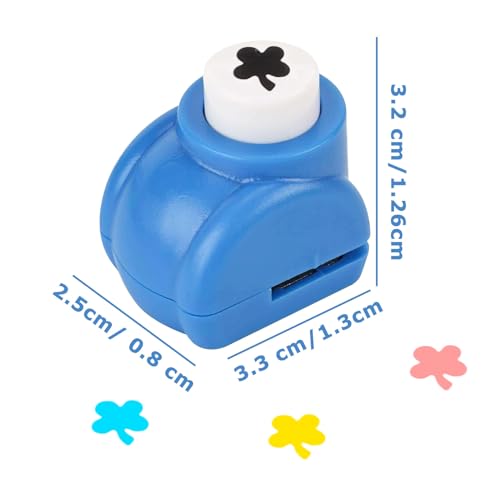 15 Piece Hole Punch vormen Set, Small Paper Puncher voor kinderen, Mold Paper Punch Set voor ambachten voor kinderen en volwassenen voor wenskaarten, scrapbooking, kunst en ambachten, Schoolprojecten 4