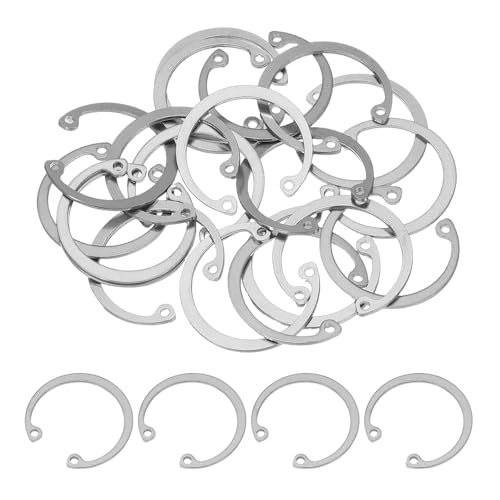 20Stuks 30mm ID Interne bewaring Ringen E-Clip Snap Ring 304 roestvrij staal
