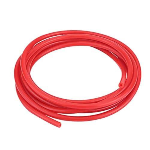 Auto Auto 4mm 5m Siliconen Vacuümbuis slang Silicon Tubing Universal(RED)