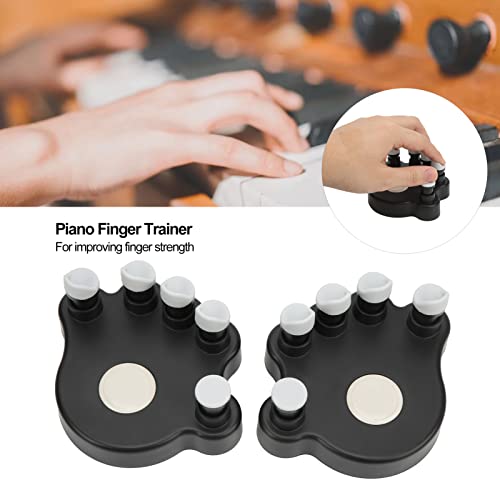 Pianovingertrainers, Siliconen Handgreeptrainer Ergonomische Spanningsversterker Trainingsvingerdrukken Houdingscorrectietool