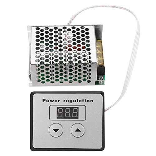Spanningsregulator, AC 220V 4000W SCR Digital Spanningsregulator Dimmer Thermostat 5